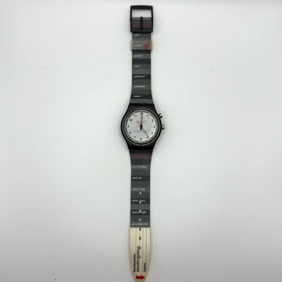Vintage Swatch Unisex 2000 Loomi Packing List GB905 Watch  Working main image 5